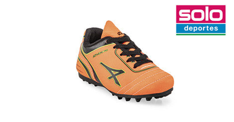 Botines De Futbol Athix Powerful TF Niño Naranja