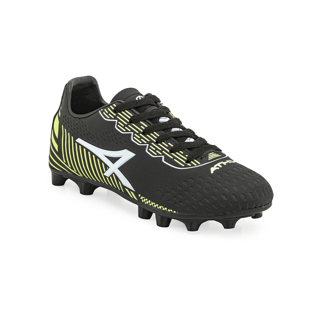 Botines De Futbol Athix Wing FG Niño Niña Negro