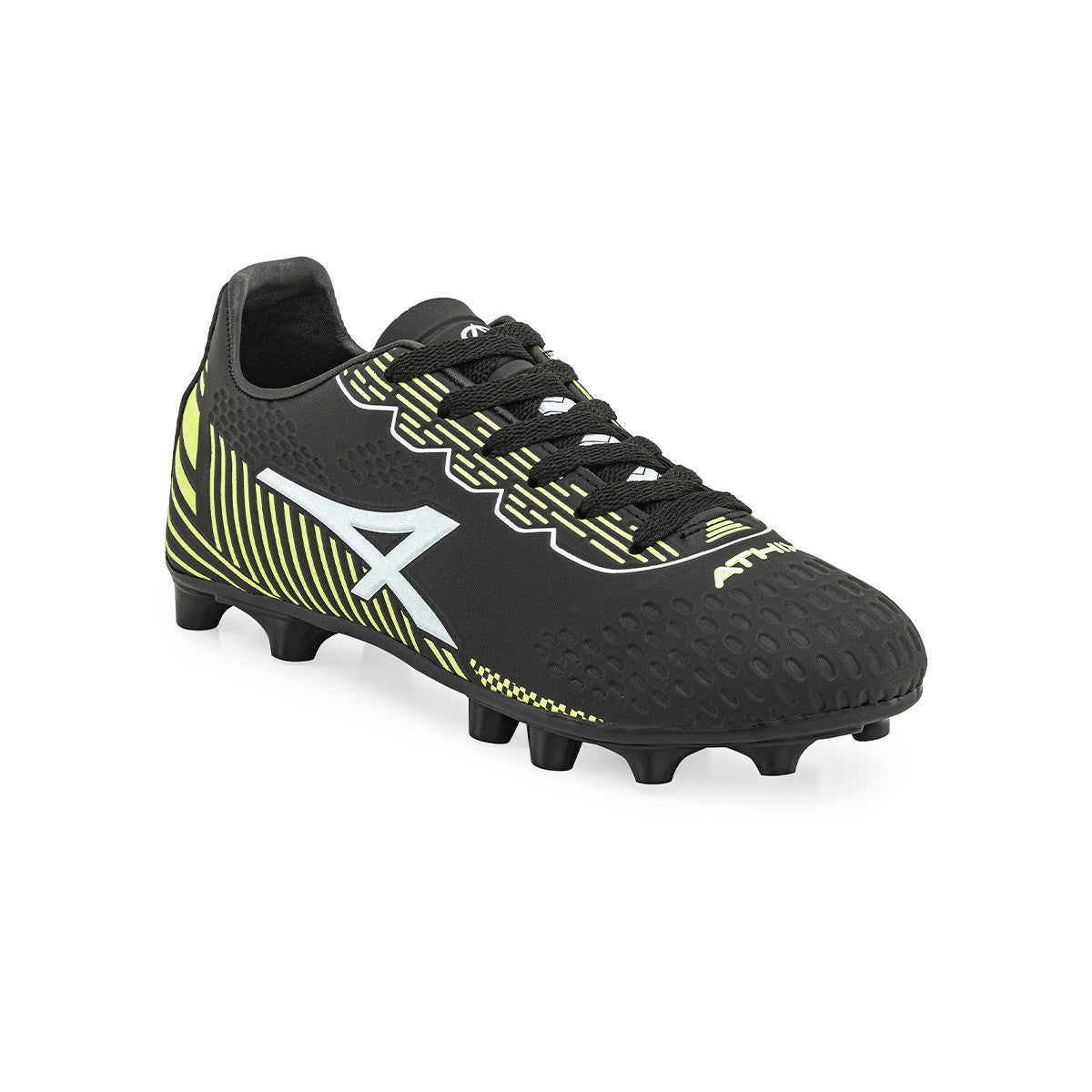 Botines De Futbol Athix Wing FG Niño Niña Negro