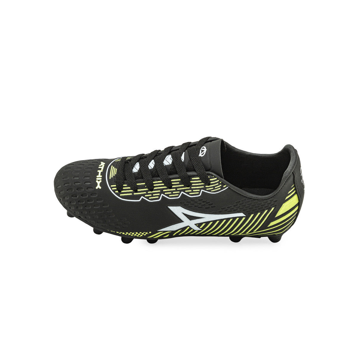 Botines De Futbol Athix Wing FG Niño Niña Negro