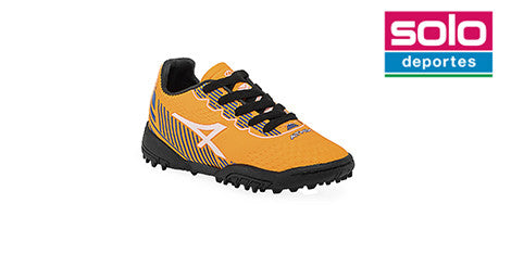Botines De Futbol Athix Wing TF Niño Niña Naranja