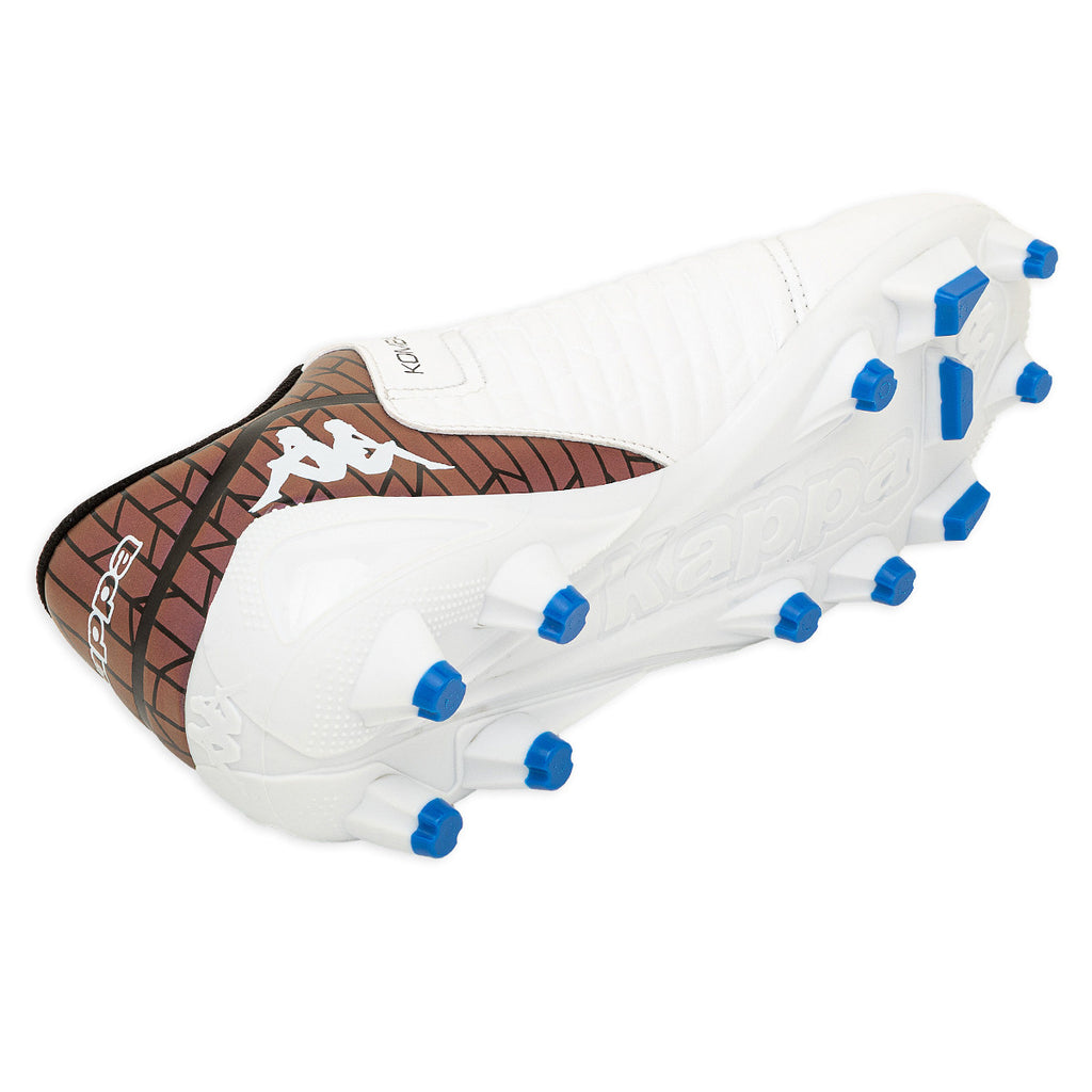 Botines De Futbol Kappa Kombat Marsella FG Blanco