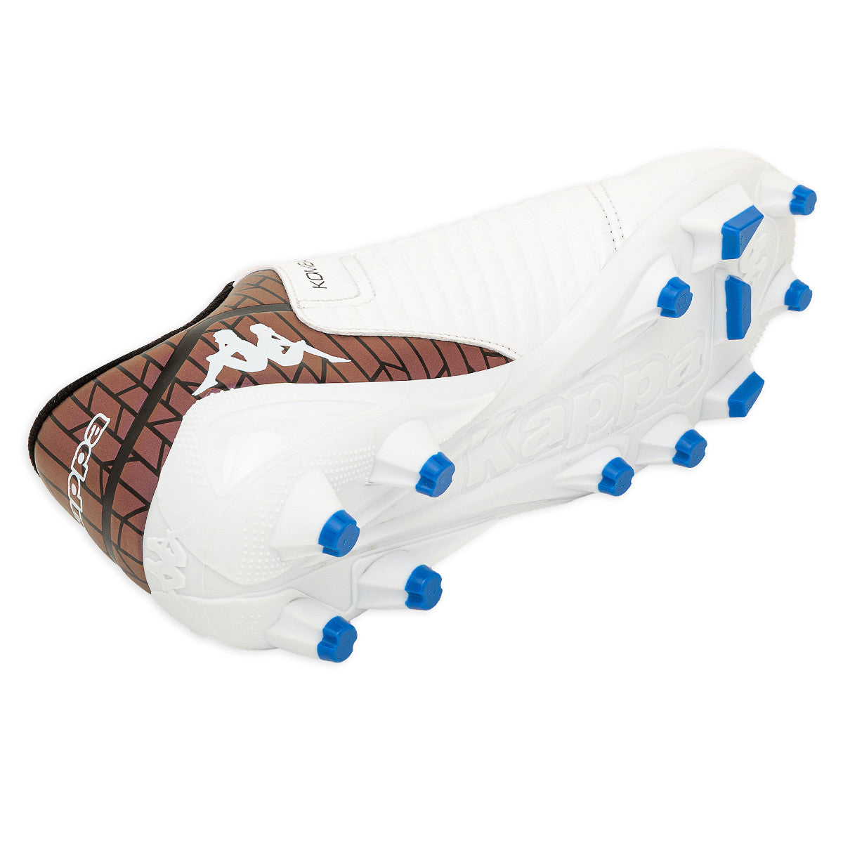 Botines De Futbol Kappa Kombat Marsella FG Blanco