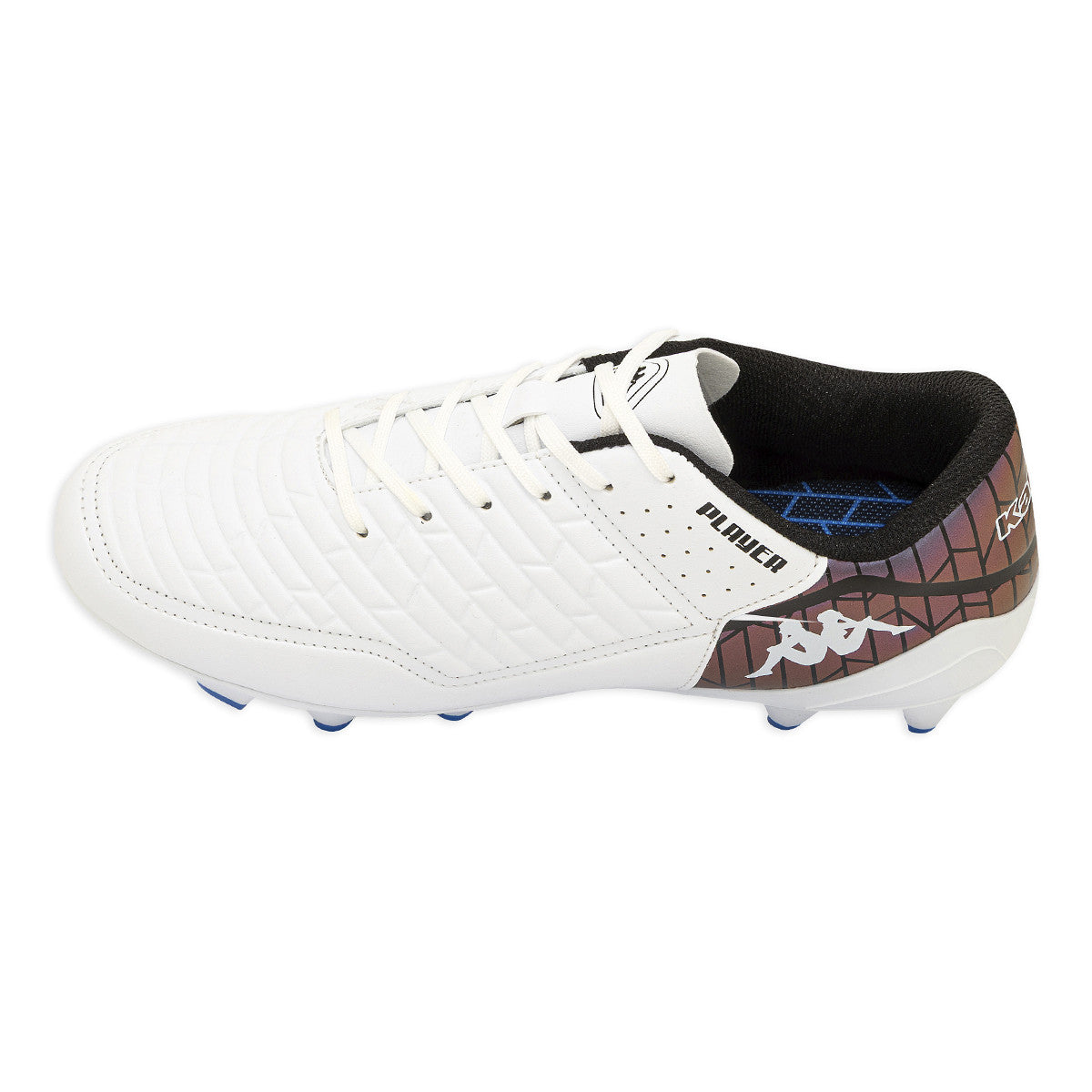 Botines De Futbol Kappa Kombat Marsella FG Blanco