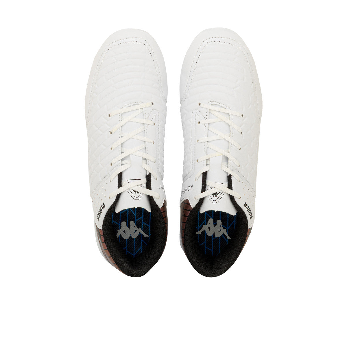 Botines De Futbol Kappa Kombat Marsella FG Blanco