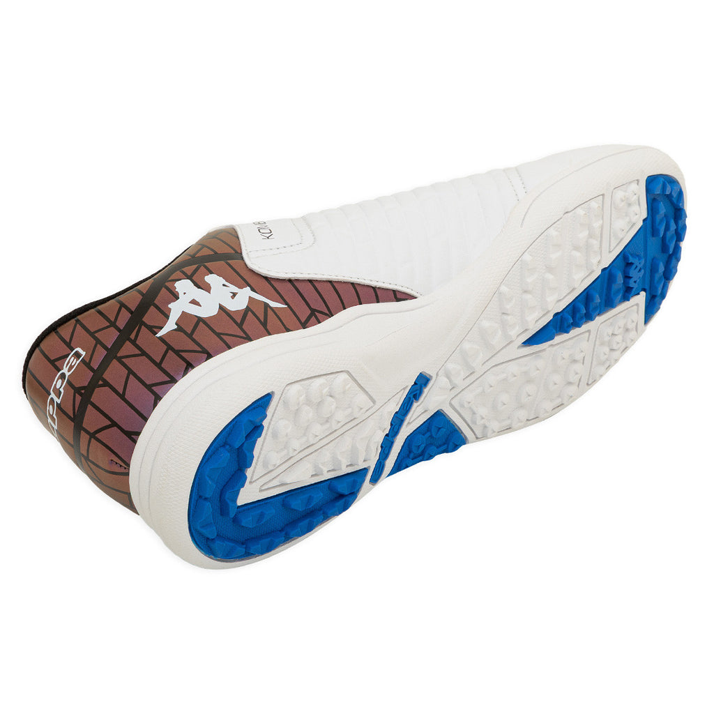 Botines De Futbol Kappa Kombat Marsella TF Blanco