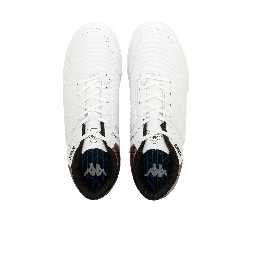 Botines De Futbol Kappa Kombat Marsella TF Blanco