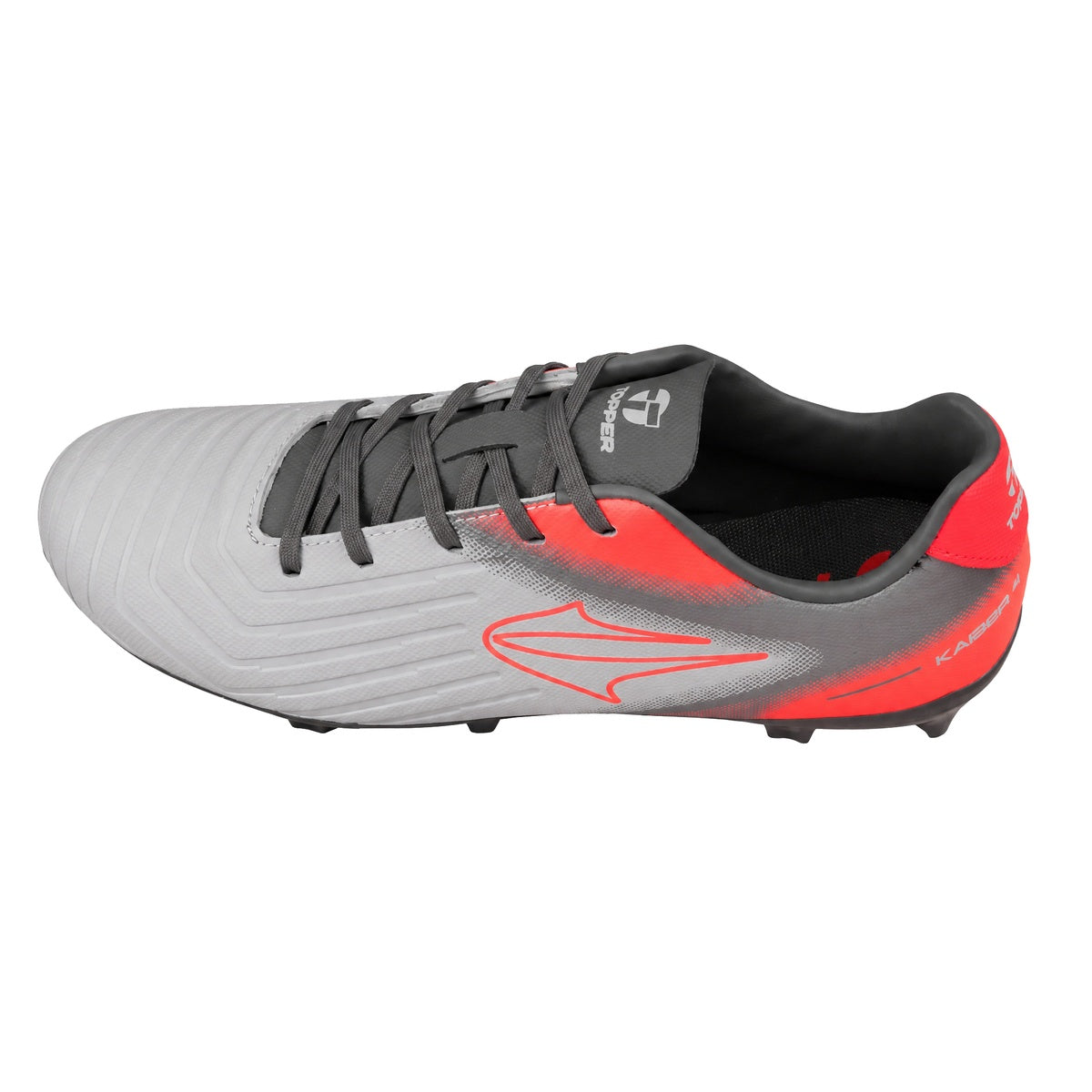 Botines De Futbol Topper Kaiser 4 FG Unisex Gris