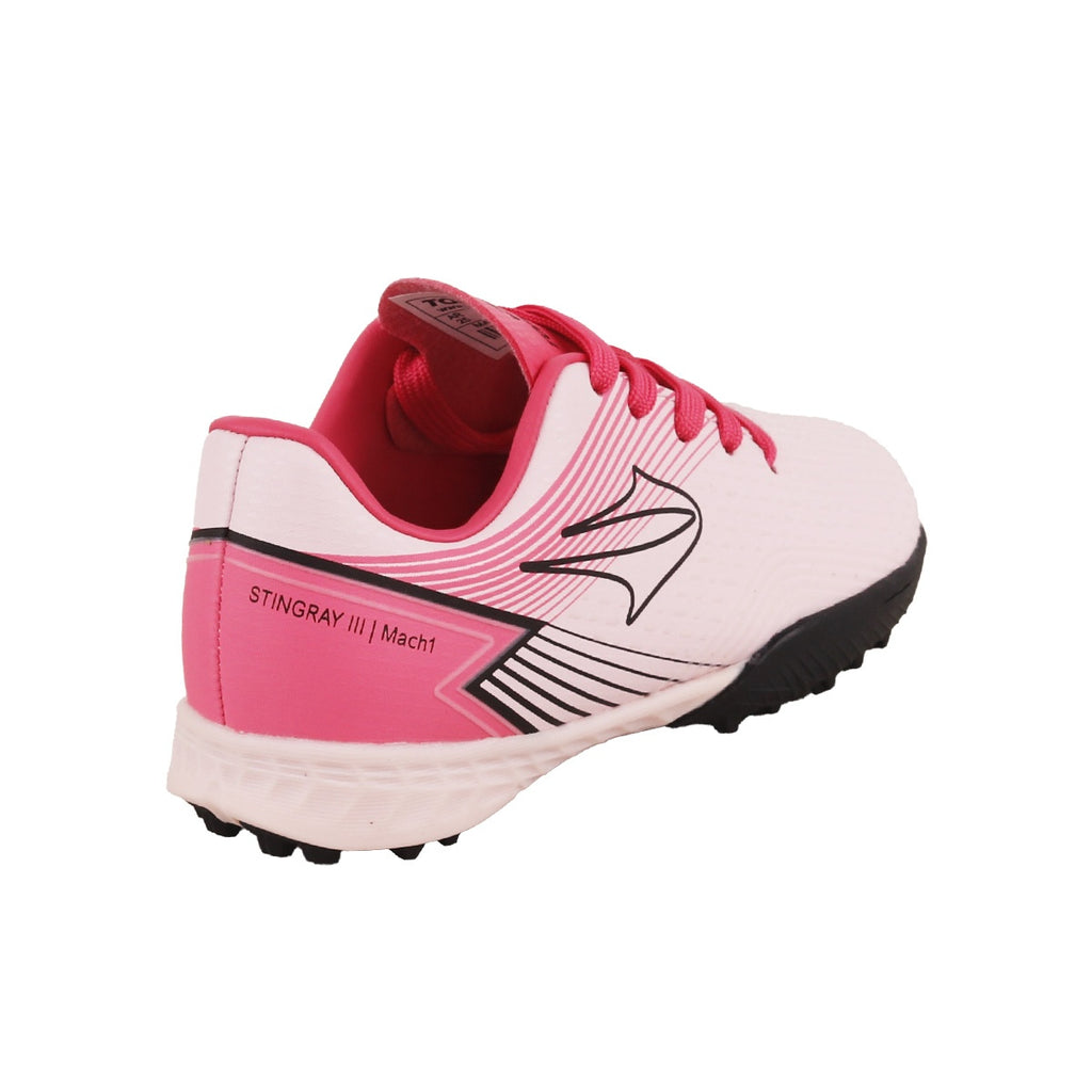 Botines De Futbol Topper Stingray III Mach 1 TF Niño Niña Rosa