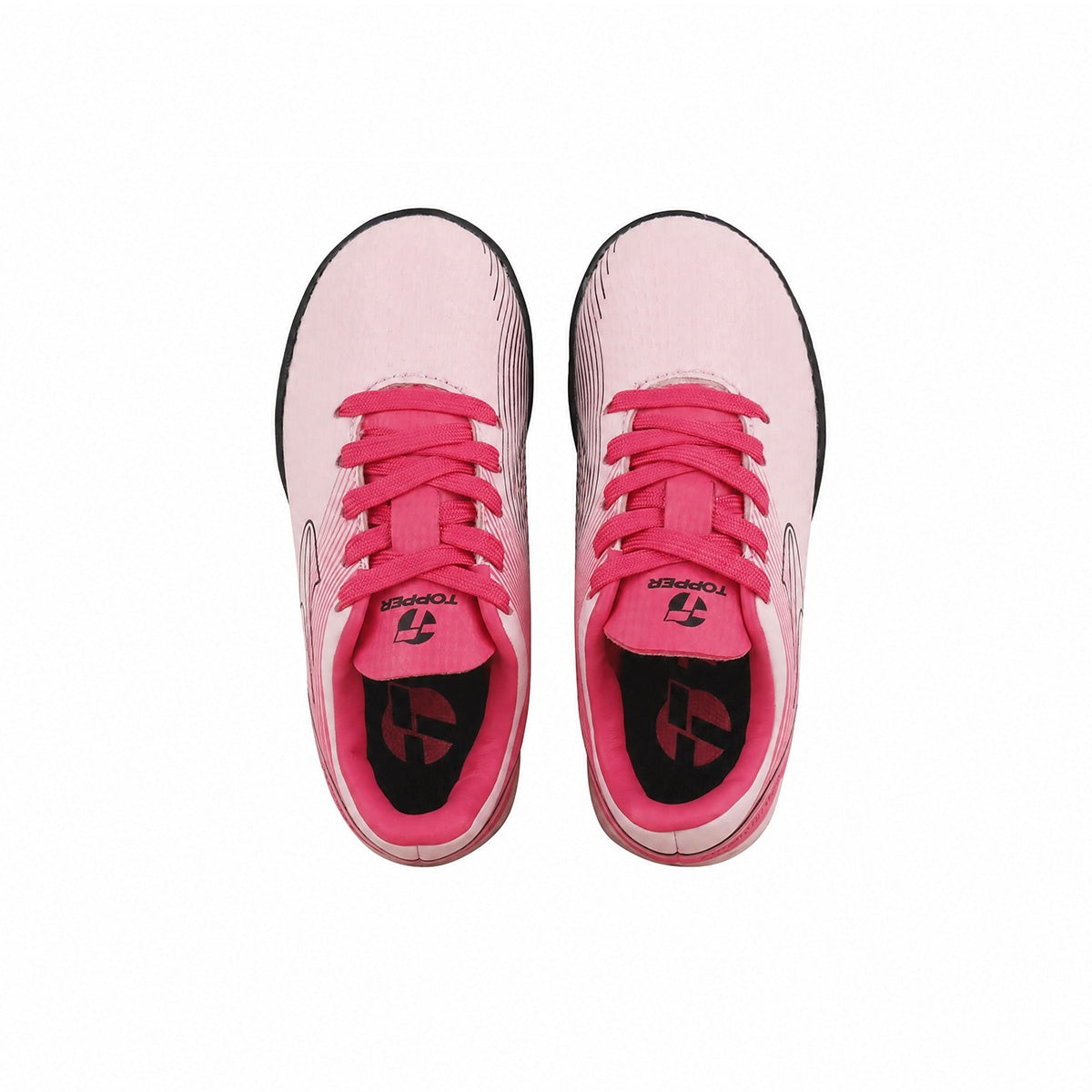 Botines De Futbol Topper Stingray III Mach 1 TF Niño Niña Rosa