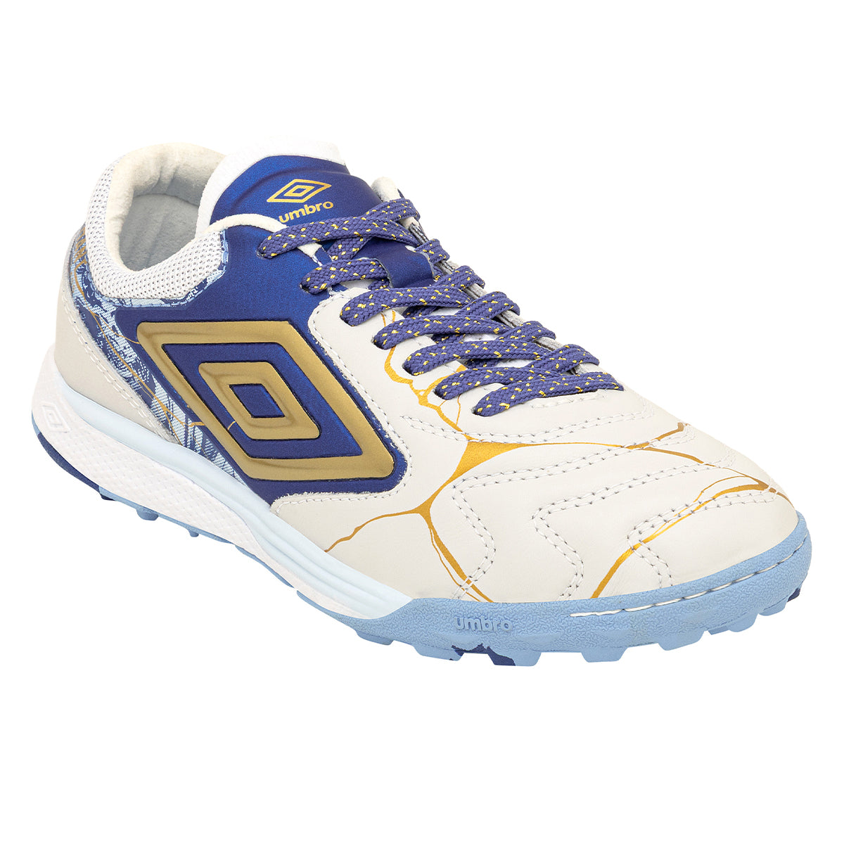 Botines De Futbol Umbro Adamant Master Class Pro Kintsugi TF Blanco