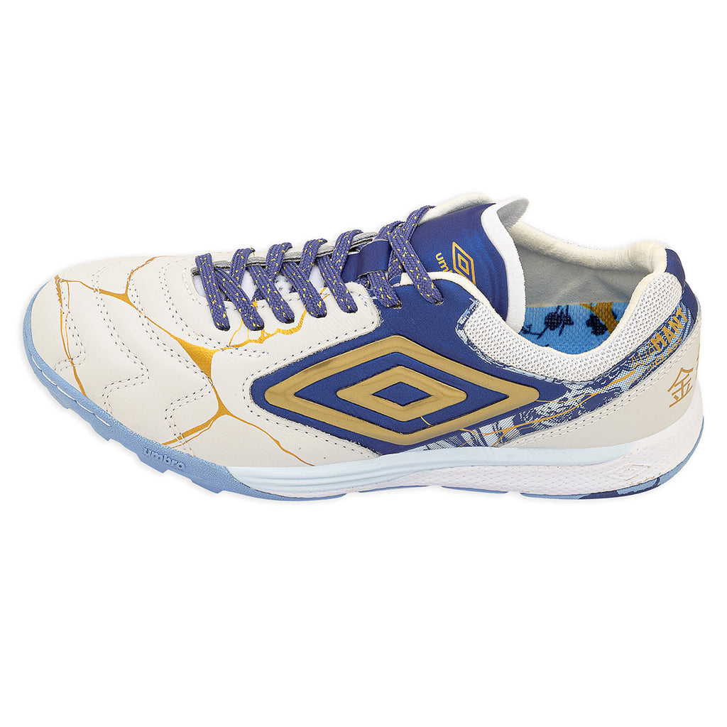 Botines De Futbol Umbro Adamant Master Class Pro Kintsugi TF Blanco
