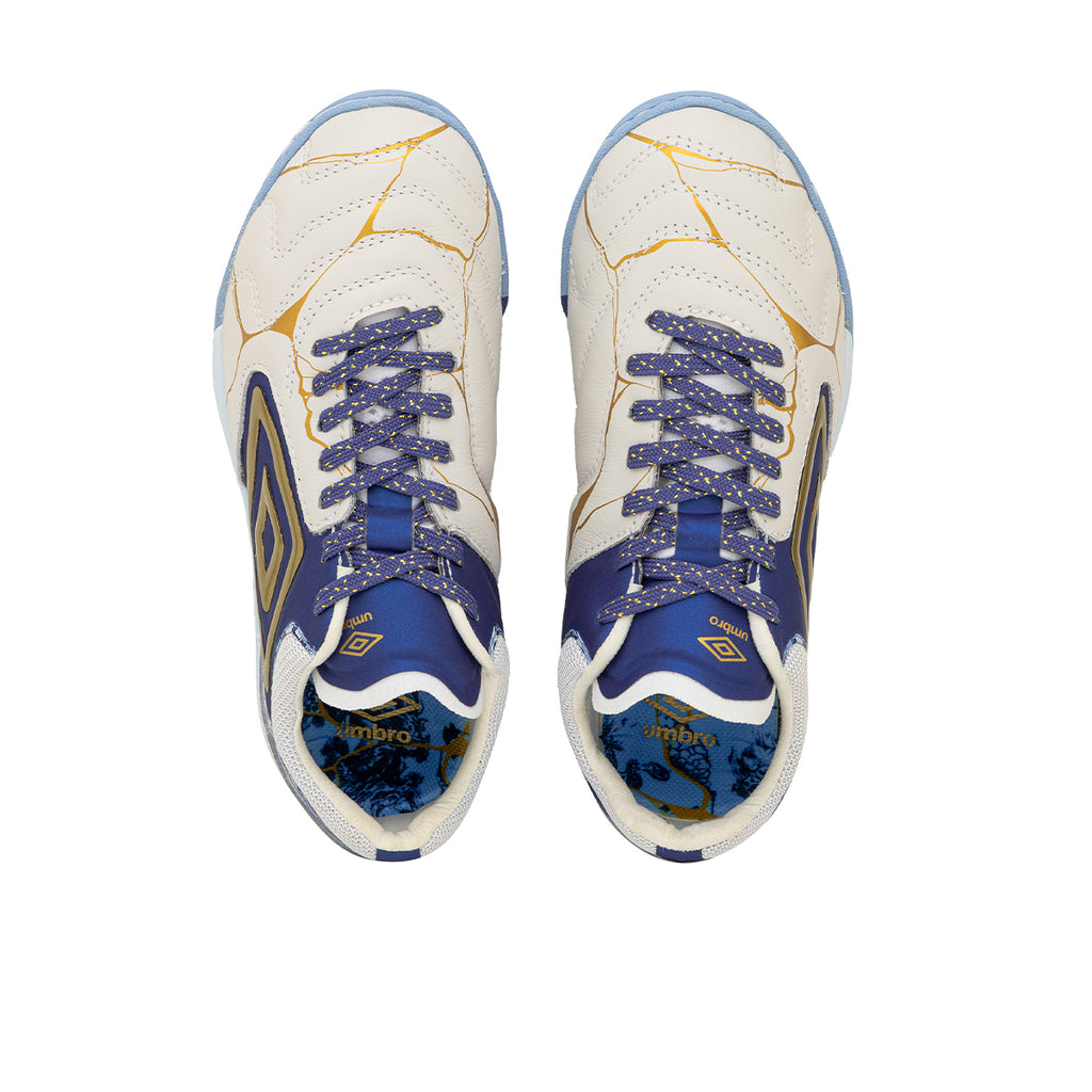 Botines De Futbol Umbro Adamant Master Class Pro Kintsugi TF Blanco