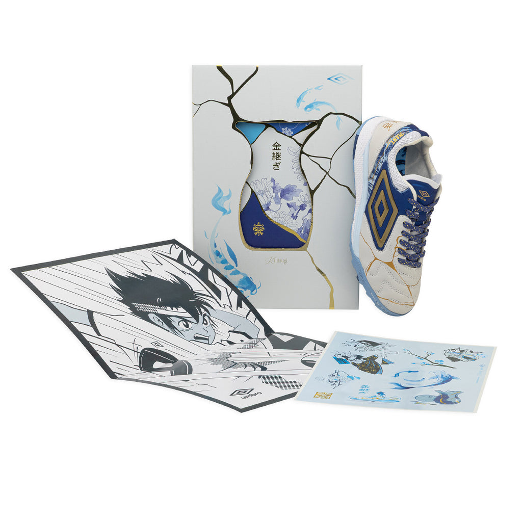Botines De Futbol Umbro Adamant Master Class Pro Kintsugi TF Blanco