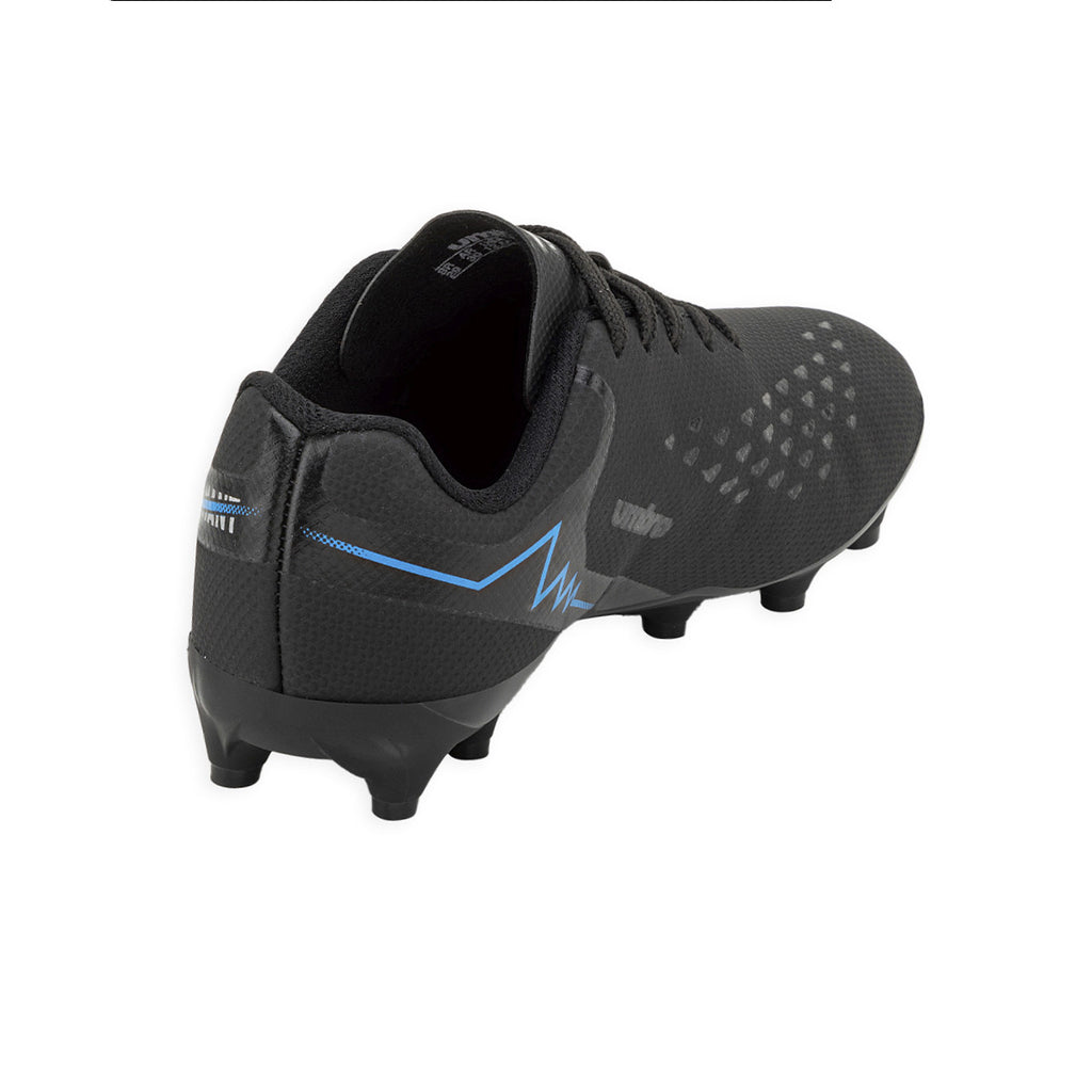 Botines De Futbol Umbro Adamant Top Speed FG Niño Niña Negro