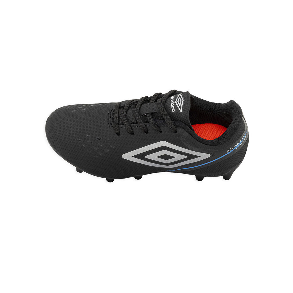 Botines De Futbol Umbro Adamant Top Speed FG Niño Niña Negro