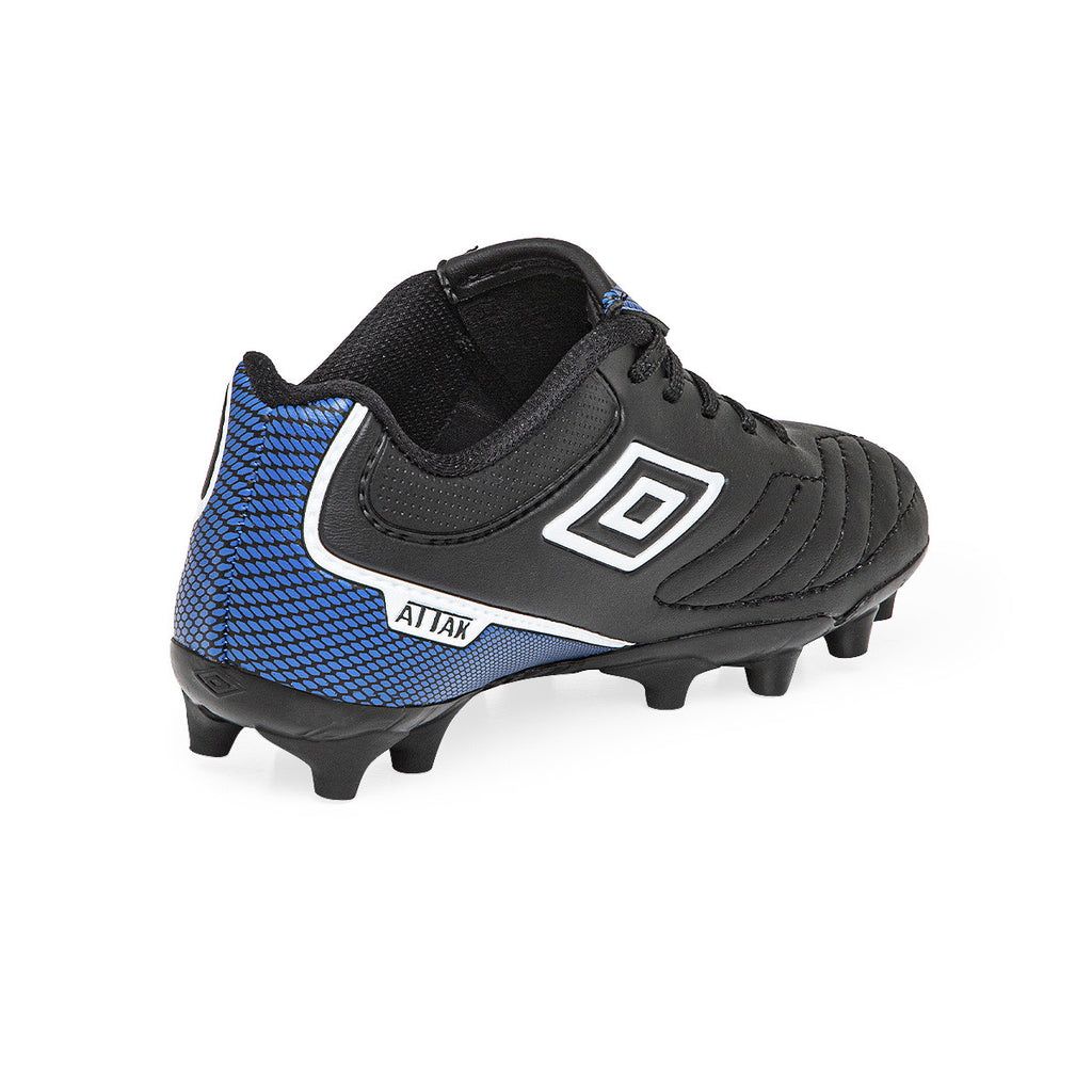 Botines De Futbol Umbro Attak 2 FG Niño Niña Negro