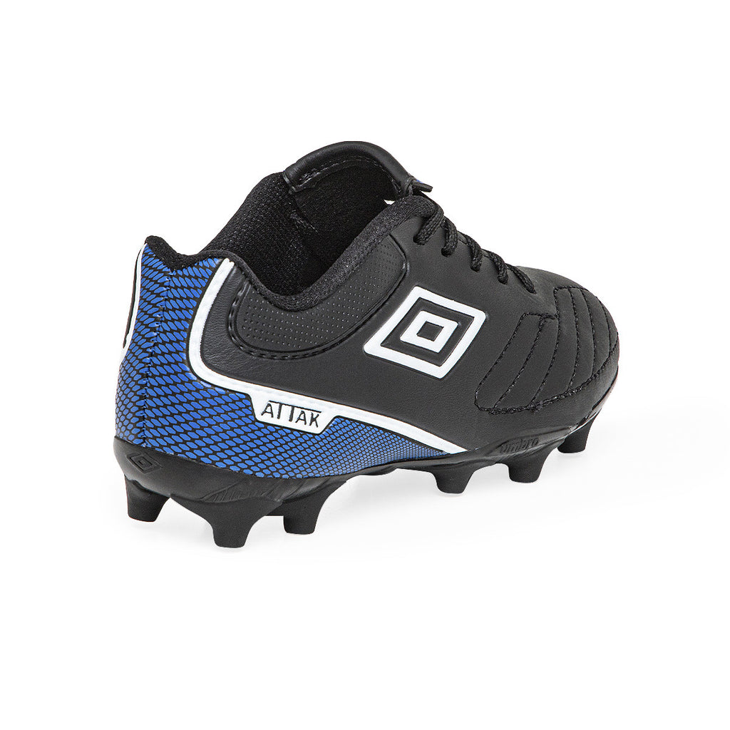 Botines De Futbol Umbro Attak 2 FG Niño Niña Negro