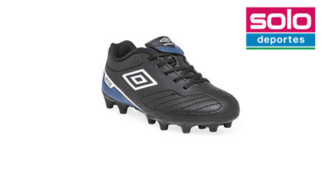 Botines De Futbol Umbro Attak 2 FG Niño Niña Negro