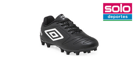 Botines De Futbol Umbro Class 2.2 FG Niño Niña Negro