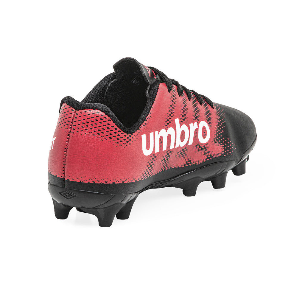 Botines De Futbol Umbro Ghost FG Niño Niña Negro