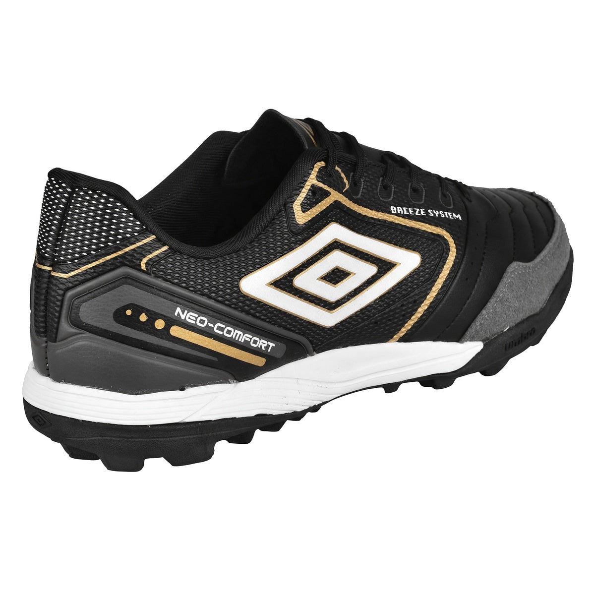 Botines De Futbol Umbro Neo-Confort II TF Negro