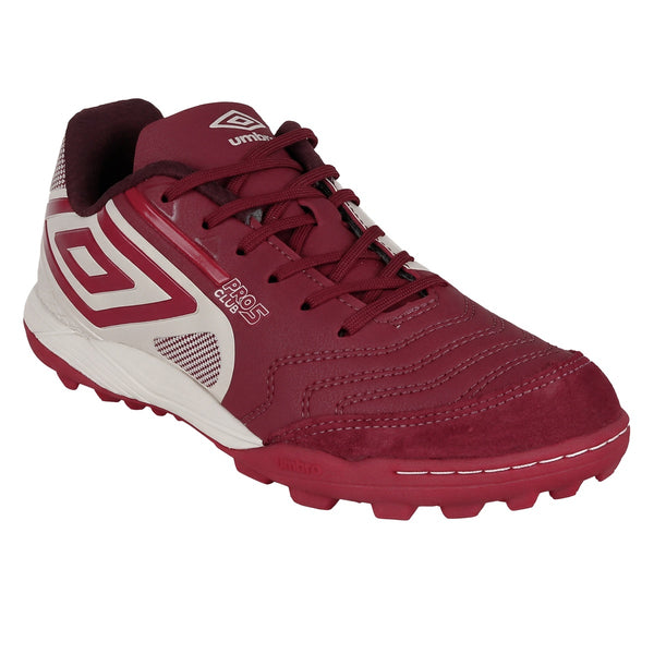 Botines De Futbol Umbro Pro 5 Bump Club TF Bordo