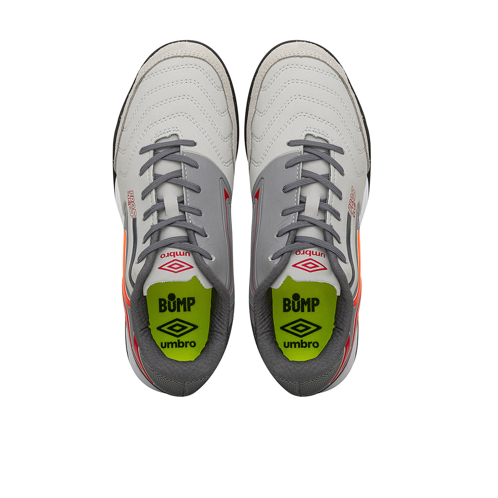 Botines De Futbol Umbro Pro 5 Bump Club TF Gris
