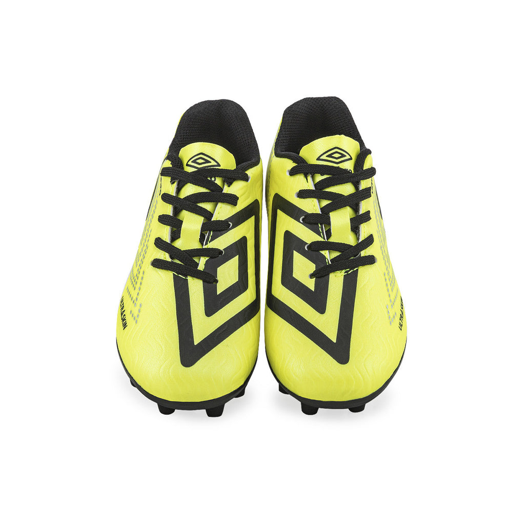 Botines De Futbol Umbro Ultraskin FG Niño Niña Amarillo