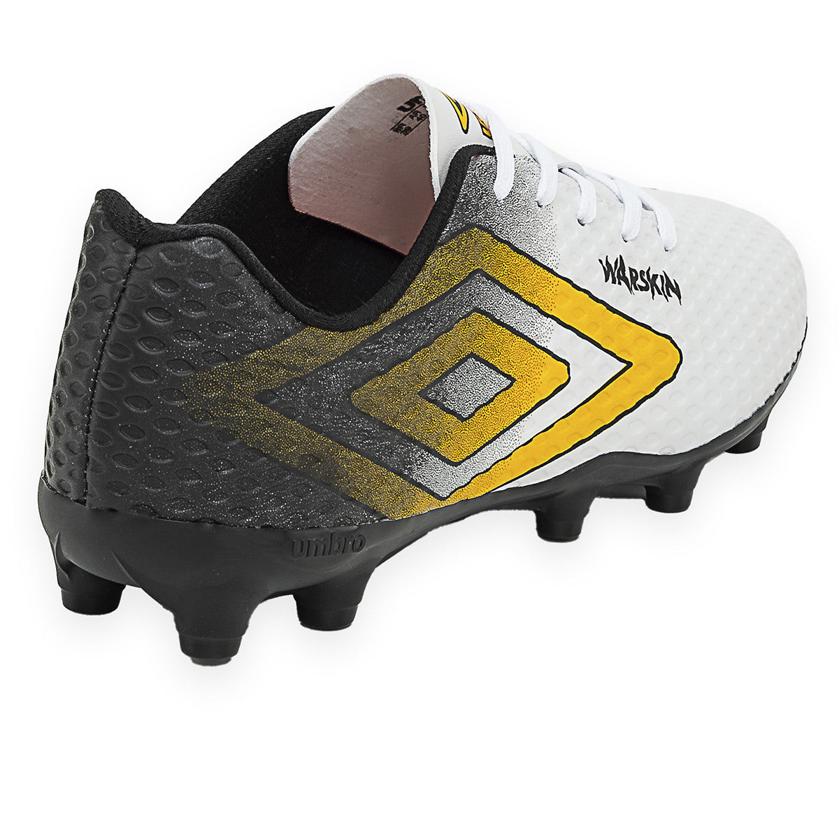 Botines De Futbol Umbro Warskin FG Blanco