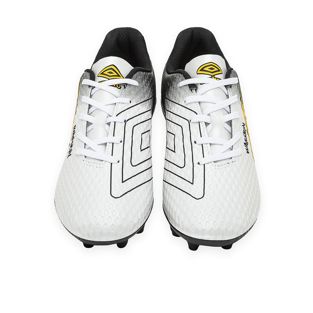 Botines De Futbol Umbro Warskin FG Blanco