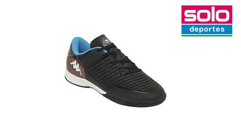Botines De Futsal Kappa Kombat Marsella Niño Niña Negro