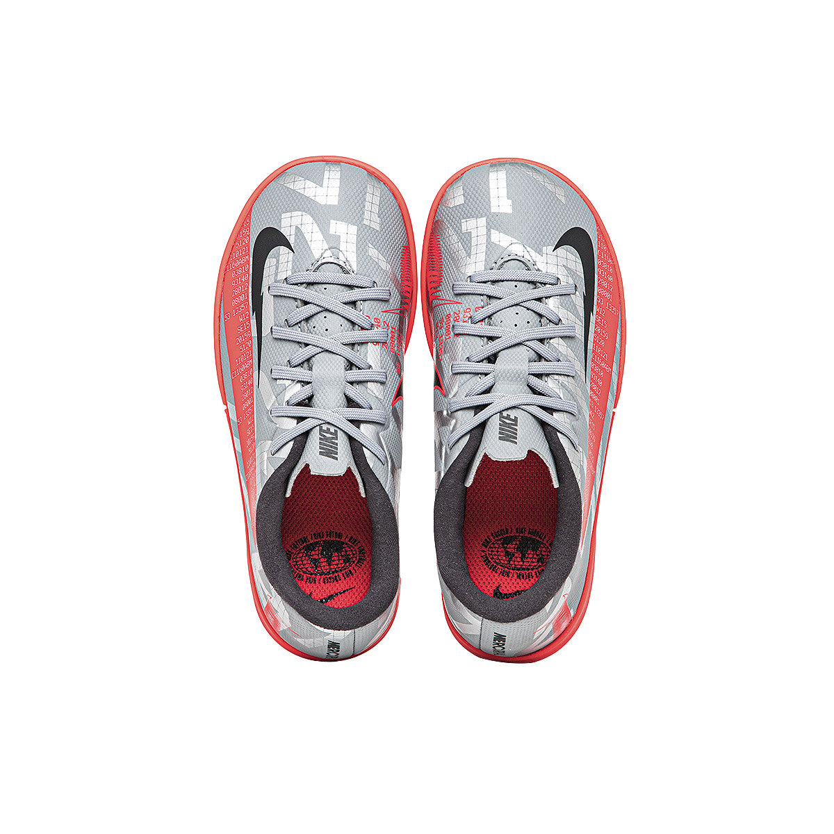 Botines De Futsal Nike Mercurial Vapor 13 Academy Niño Gris