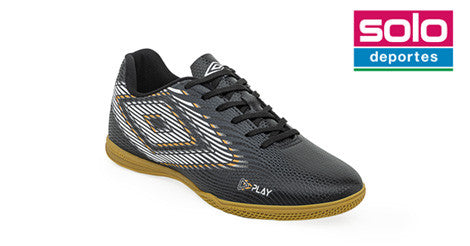 Botines De Futsal Umbro Play Negro