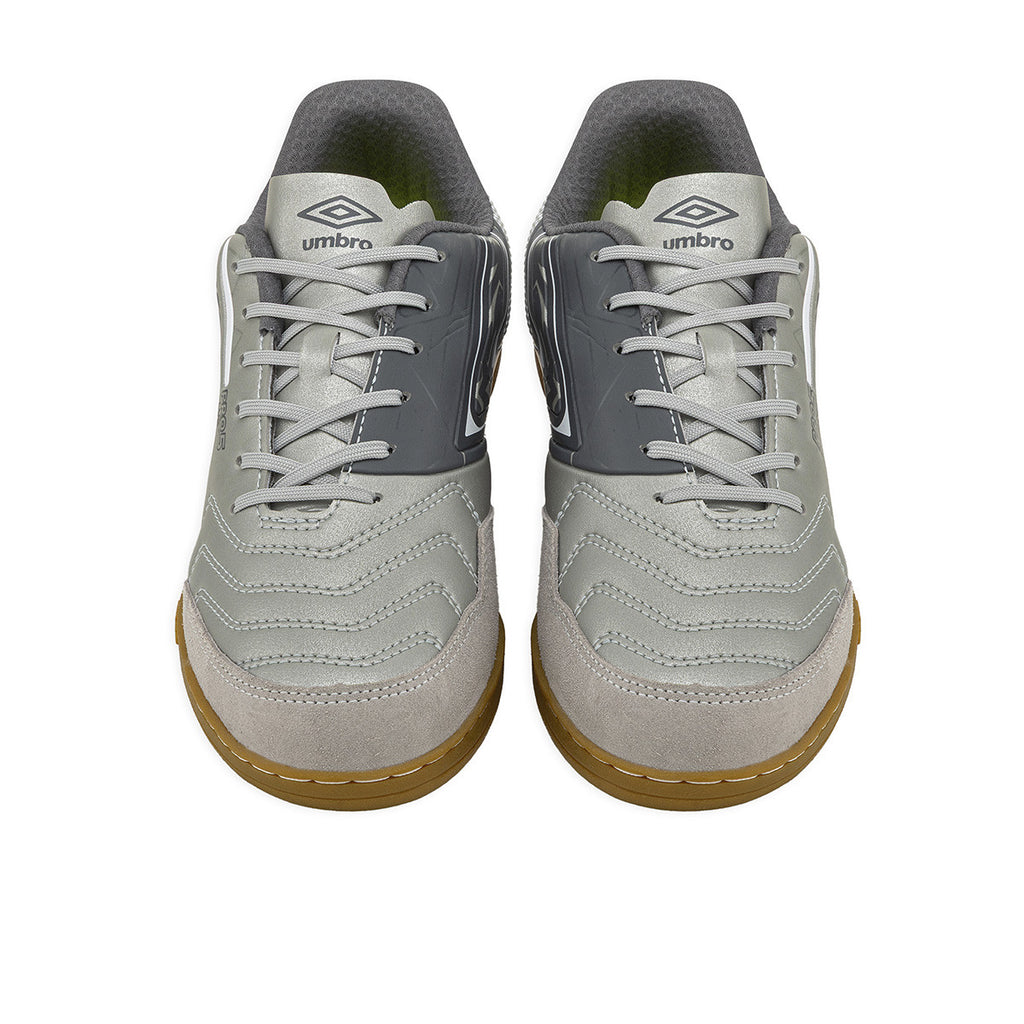 Botines De Futsal Umbro Pro 5 Bump Club Plateado