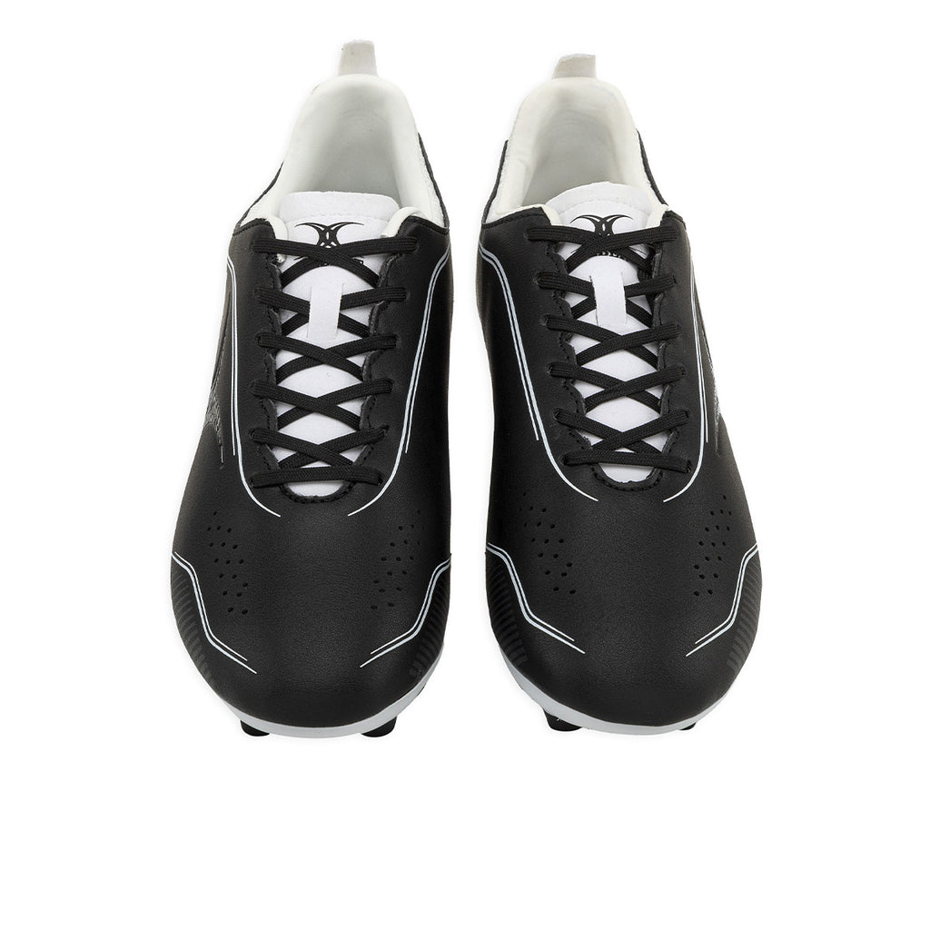 Botines De Rugby Gilbert Cage Torq MSX FG Negro