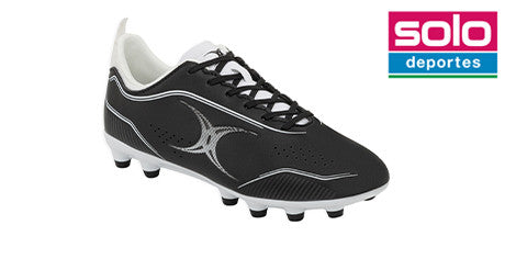 Botines De Rugby Gilbert Cage Torq MSX FG Negro