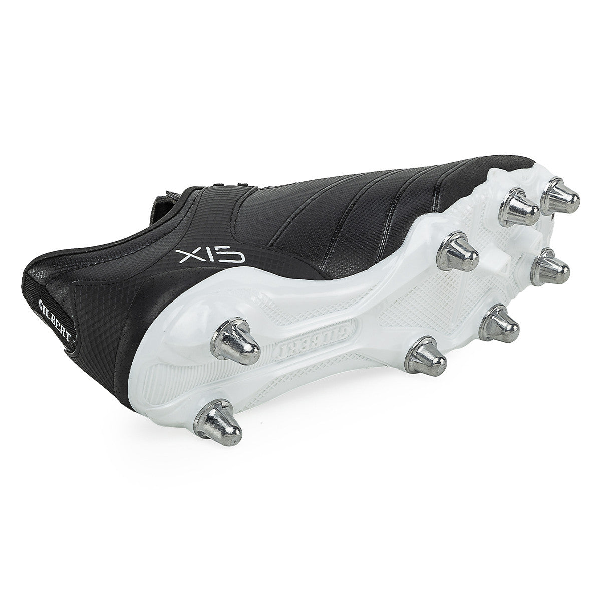 Botines De Rugby Gilbert Sidestep X15 Lo 8 Stud Negro