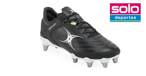 Botines De Rugby Gilbert Sidestep X15 Lo 8 Stud Negro