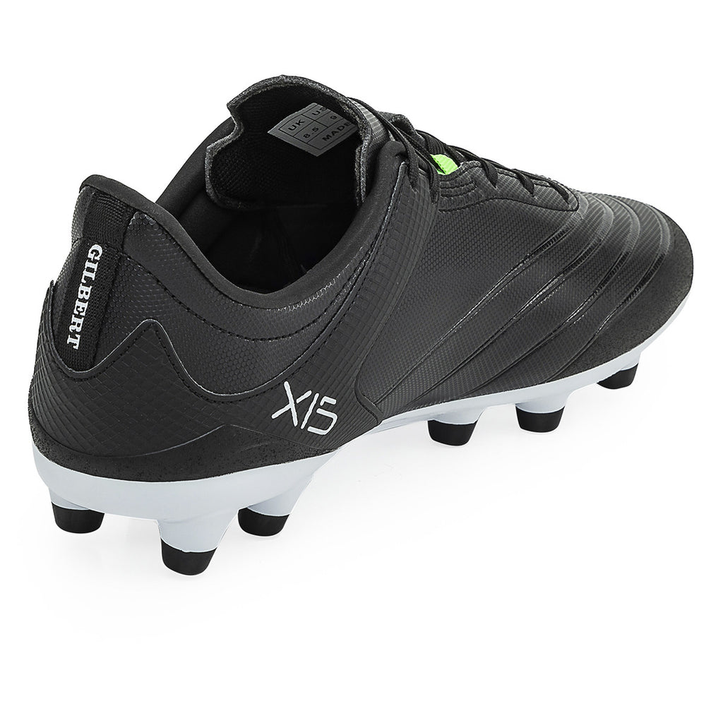 Botines De Rugby Gilbert Sidestep X15 Lo MSX Negro