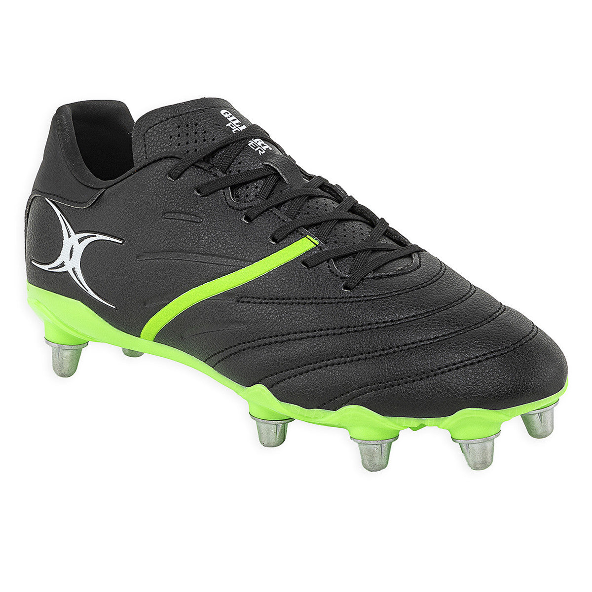 Botines De Rugby Gilbert Sidestep X20 Power 8S HG Negro
