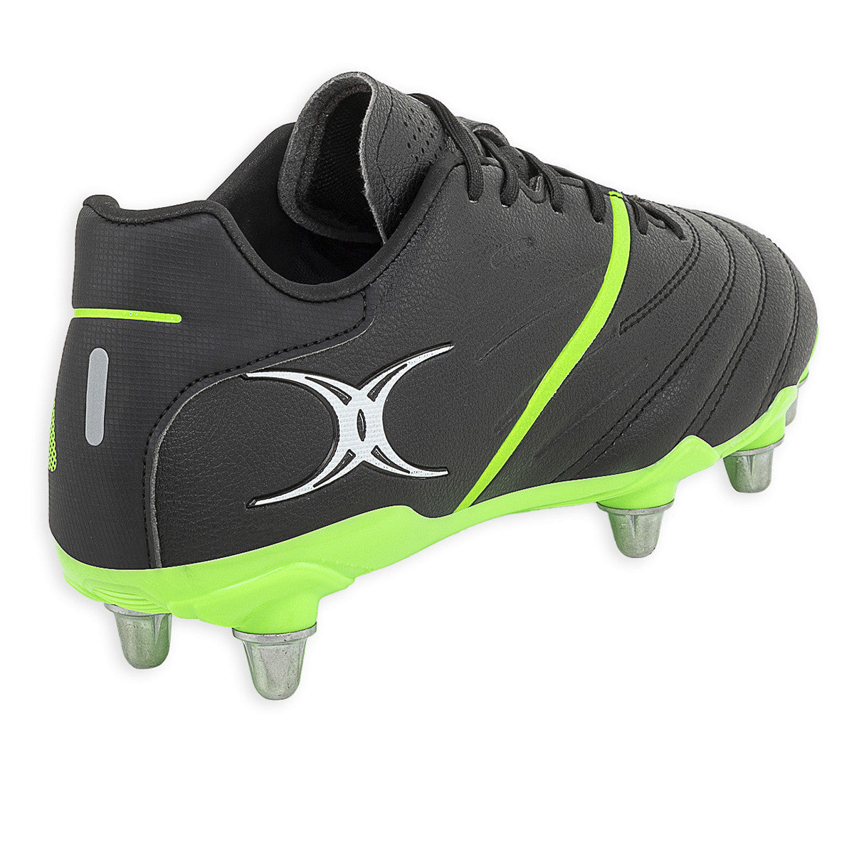 Botines De Rugby Gilbert Sidestep X20 Power 8S HG Negro