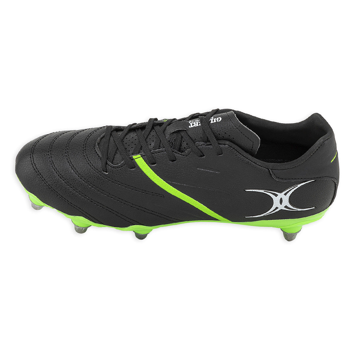 Botines De Rugby Gilbert Sidestep X20 Power 8S HG Negro