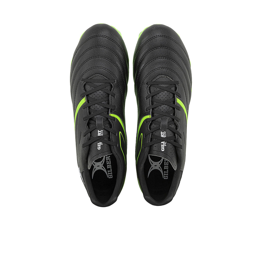 Botines De Rugby Gilbert Sidestep X20 Power 8S HG Negro