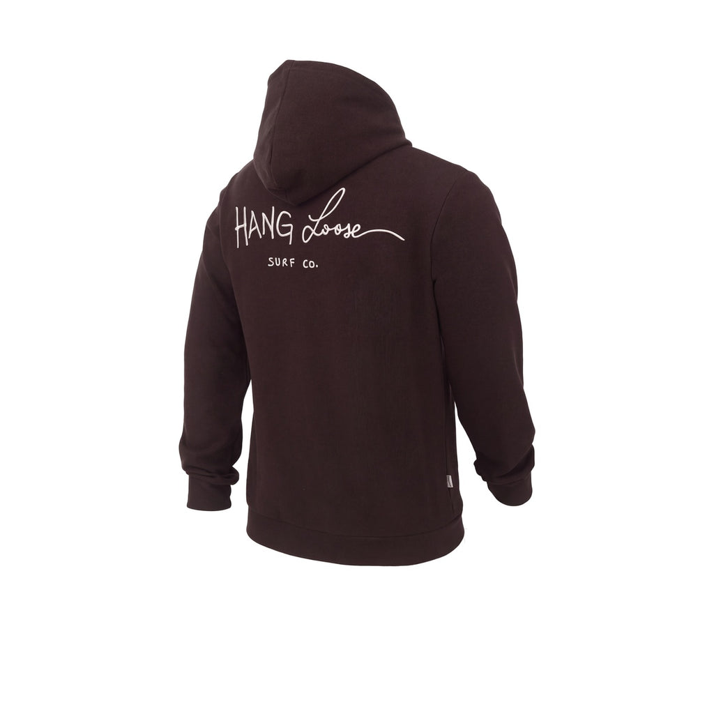 Buzo Con Capucha Hang Loose Elenek Marron