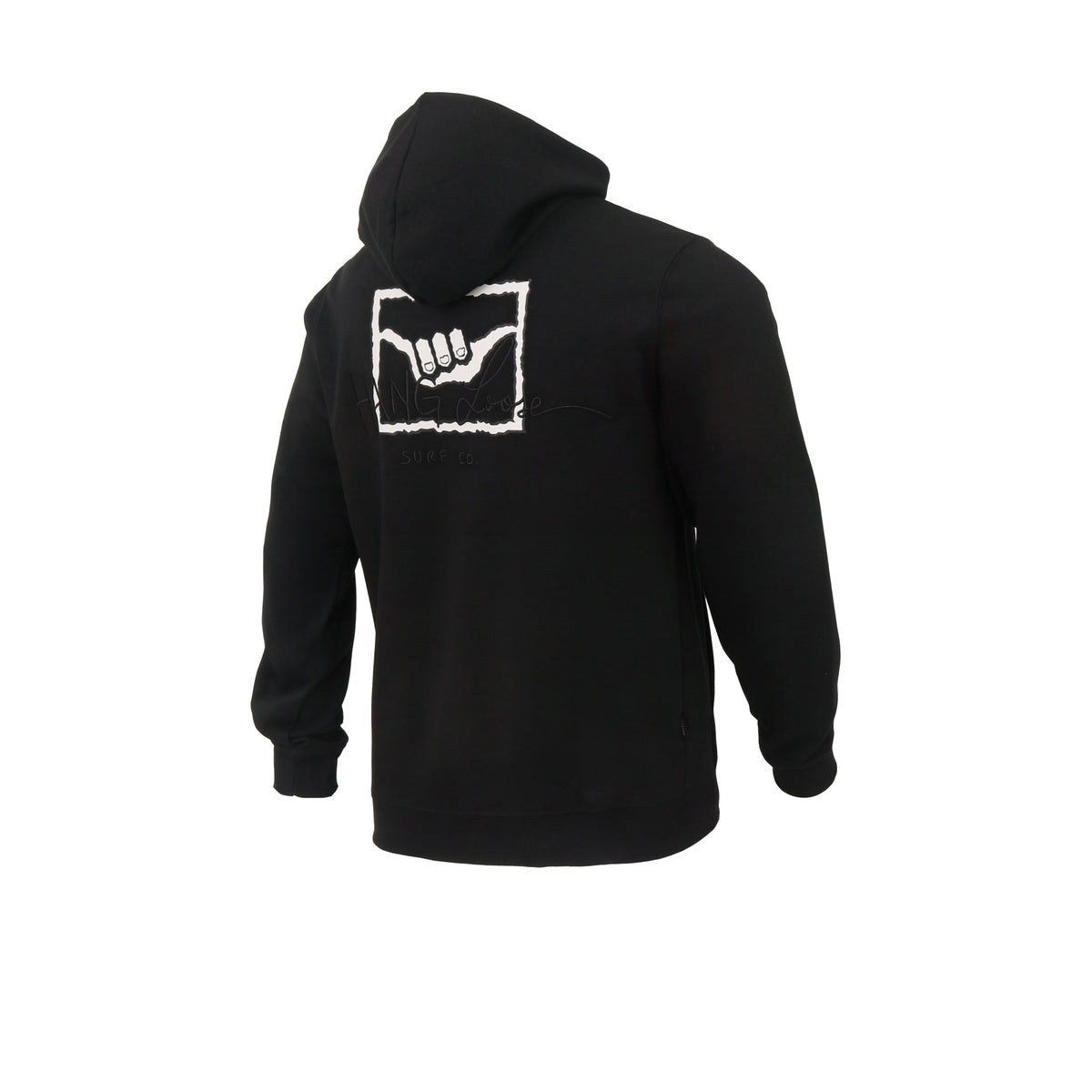 Buzo Con Capucha Hang Loose Ikaika Negro