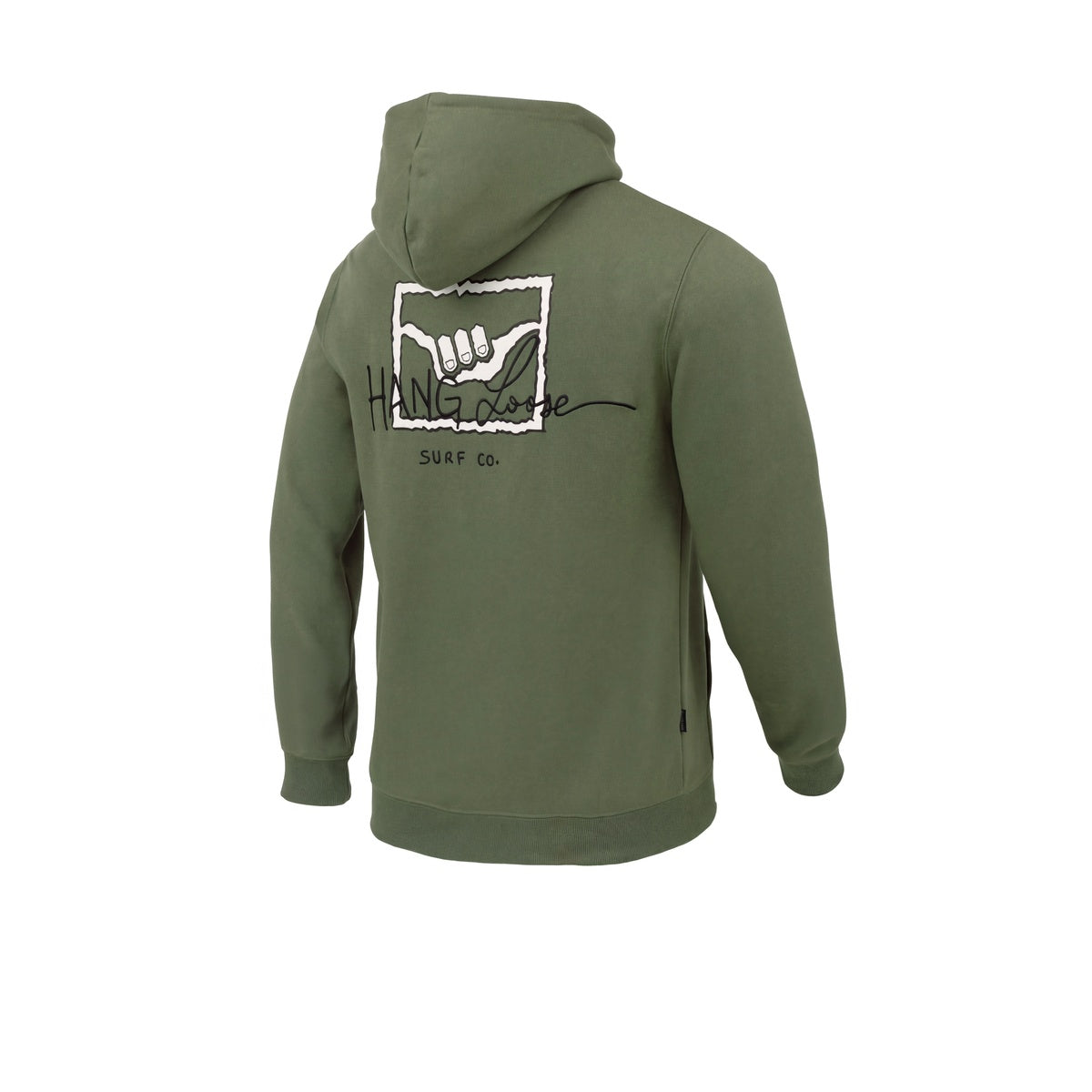 Buzo Con Capucha Hang Loose Ikaika Verde