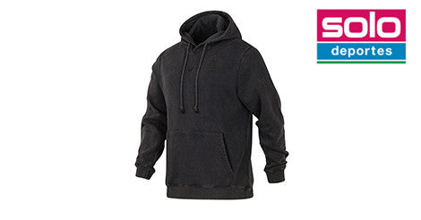 Buzo Con Capucha Hang Loose Nalu Negro