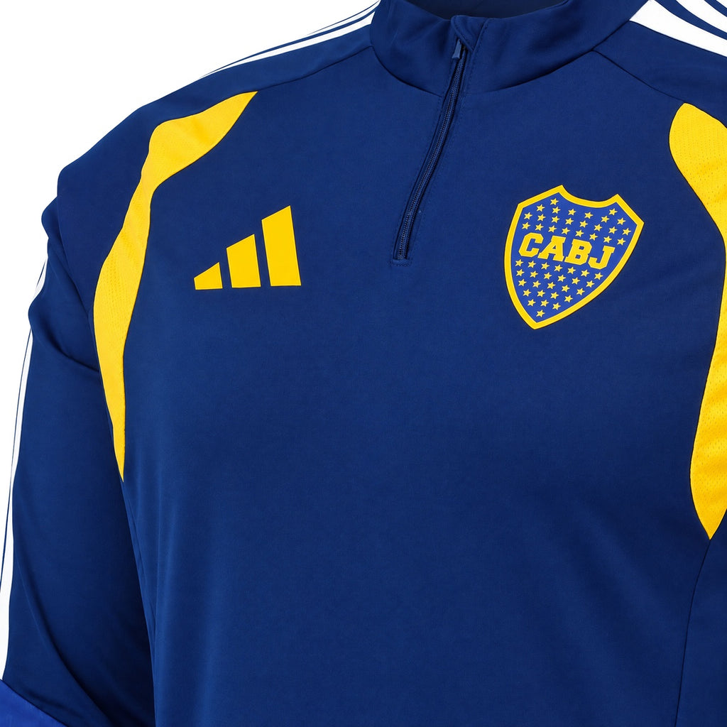 Buzo De Boca Adidas De Entrenamiento Tiro 26 Azul