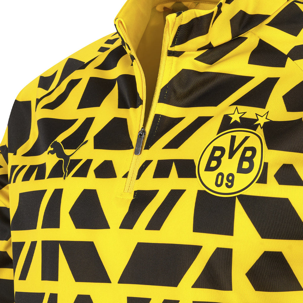 Buzo De Borussia Dortmund Puma Prematch Amarillo